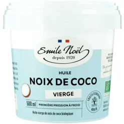 Best EMILE NOËL Huile de coco bio en seau de 50 cl