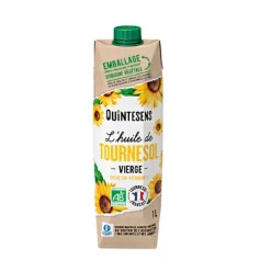 Discount QUINTESENS Huile de tournesol vierge bio - 1 L