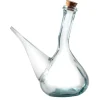 New BASTIDE DIFFUSION Huilier Porron avec bouchon en liège coloris transparent en verre recyclé - 50 cl