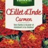 Sale VILMORIN Œillet d'Inde Carmen Maniature - graines à semer