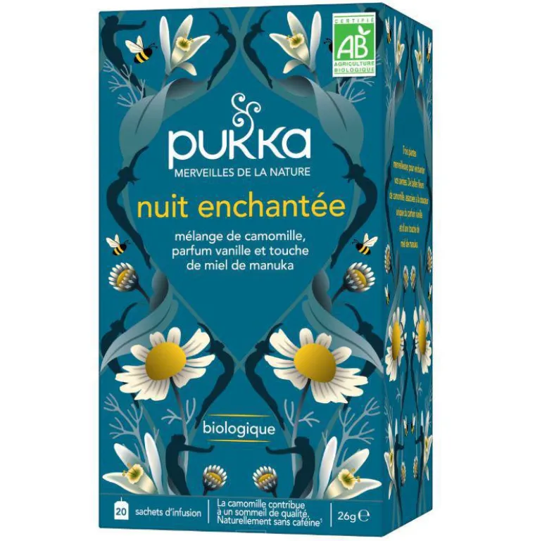 PUKKA Infusion bio aux plantes nuit enchantée - 30 g