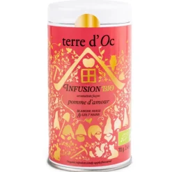 New TERRE D'OC Infusion pomme d'amour bio - 100 g