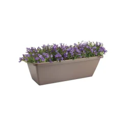 Discount ELHO Jardinière Barcelona de 18 L coloris taupe 90 x 19 x 15 cm