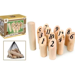 Outlet LES ZAMIS EN BOIS Jeu de quilles nordique bois à partir de 6 ans