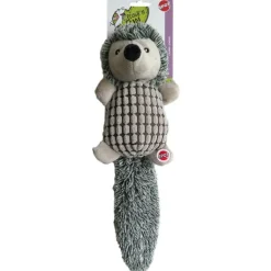 Best GIRARD Jouet chien herissoft gris spot 40cm