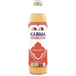 Discount KARMA Kombucha à la framboise en bouteille de verre - 500 ml