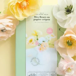 Discount LA PETITE ÉPICERIE Kit créatif fleurs en papier crépon - 21 x 3 x 15 cm