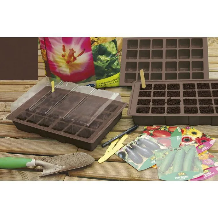 Hot NORTENE Kit de culture coloris marron 35x23,5 cm