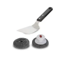 Sale LE MARQUIER Kit de nettoyage pour plancha avec boule en inox et spatule
