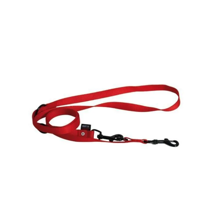 Clearance MARTIN SELLIER Laisse dressage 3pt rouge