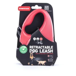 Hot MARTIN SELLIER Laisse rétractable rouge Instinct Cordon - taille XS