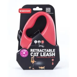 Best MARTIN SELLIER Laisse rétractable So Cat rouge - taille S