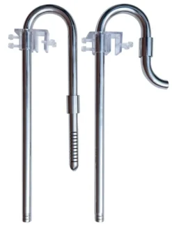 Outlet SUPERFISH Lily Pipe pour aquarium en inox coloris gris Scapers - Ø 16 mm 40 cm