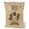 GRAIN DE VIE Litière granulée 100% végétale pour tous animaux - 17 L