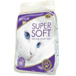 Online SIVOCAT Litière minérale agglomérante pour chat Super Soft - 11,5 kg