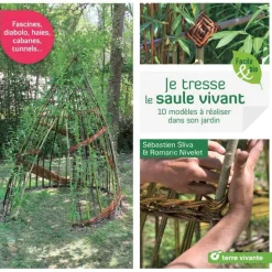 New ÉDITIONS TERRE VIVANTE Livre "Je tresse le saule vivant"