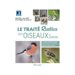 Hot ÉDITIONS RUSTICA Livre "Le traité Rustica des oiseaux du jardin" collection Les traités aux