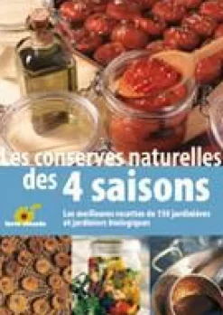 Best ÉDITIONS TERRE VIVANTE Livre "Les conserves naturelles des quatre saisons" aux