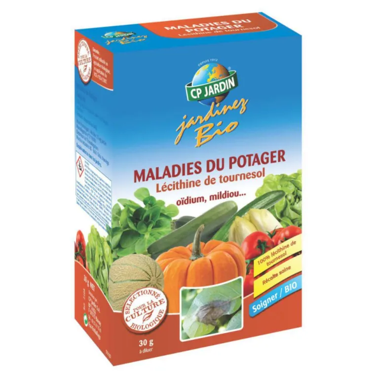 Online CP JARDIN Maladies du potager lécithine de tournesol jardinez bio - 30 g
