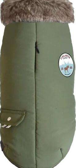 Best BOBBY Manteau pour chien coloris vert de gris Finlande - Taille 30S