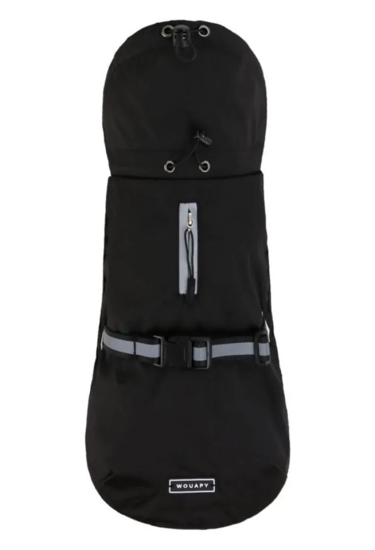 New WOUAPY Manteau pour chien coloris noir All Seasons - Taille 30