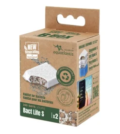 Clearance AQUATLANTIS Masses filtrantes pour aquarium coloris blanc B-Box bact life support bactérien - Taille S x 2