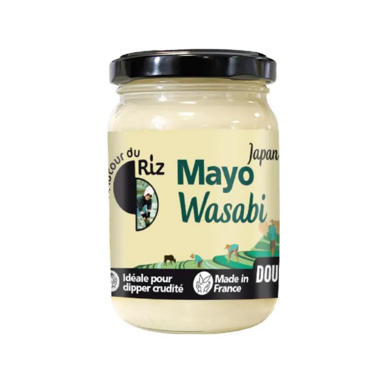 Sale AUTOUR DU RIZ Mayonnaise wasabi - 180 g