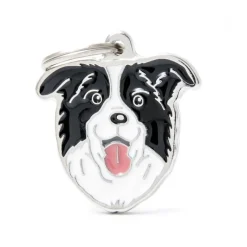 Clearance MYFAMILY Médaille friends pour border collie