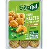 New EVERNAT Mini palets aux pois chiches bio façon falafel - 150 g