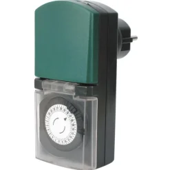 New 24DV Mini programmateur mécanique extérieur vert 16A 230V