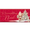 Clearance ART GRAFIK Mini tablette de chocolat au lait  « Merveilleux Noël »