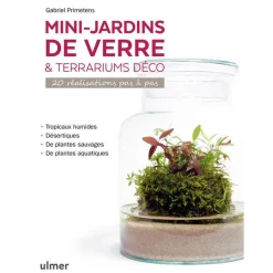 Outlet ÉDITIONS EUGEN ULMER Mini-jardins de verre et terrariums déco aux éditions Ulmer