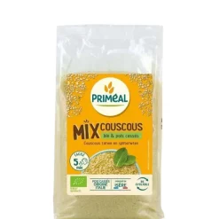 PRIMÉAL Mix'Couscous de blé et pois cassés bio Primeal - 400 g