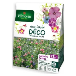 Clearance VILMORIN Mélange de fleurs Camaieu Pastel 25m2