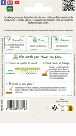 Discount VILMORIN Mélange de fleurs parfumées - graines à semer pour 4 m² de surface