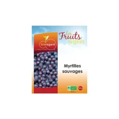 Outlet BIOREGARD Myrtilles sauvages surgelées biologiques Bioreg en sachet - 300 g