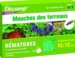 DECAMP Nématodes contre mouches des terreaux 2 millions