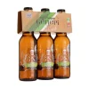 Sale LES BRASSEURS SAVOYARDS Pack bière blonde bio au génépi Brasseurs Savoyards - 3 x 33 cl