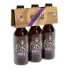 Outlet LES BRASSEURS SAVOYARDS Pack bière BS bio à la myrtille Brasseurs Savoyards - 3 x 33 cl