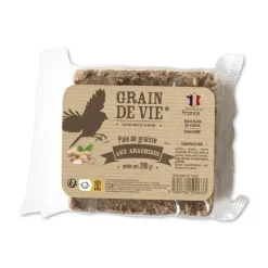 Online GRAIN DE VIE Pain de graisse aux cacahuètes pour oiseaux – 290 g