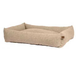 Clearance FANTAIL Panier pour chien coloris beige Eco Snug British Tan - 120 x 95 cm