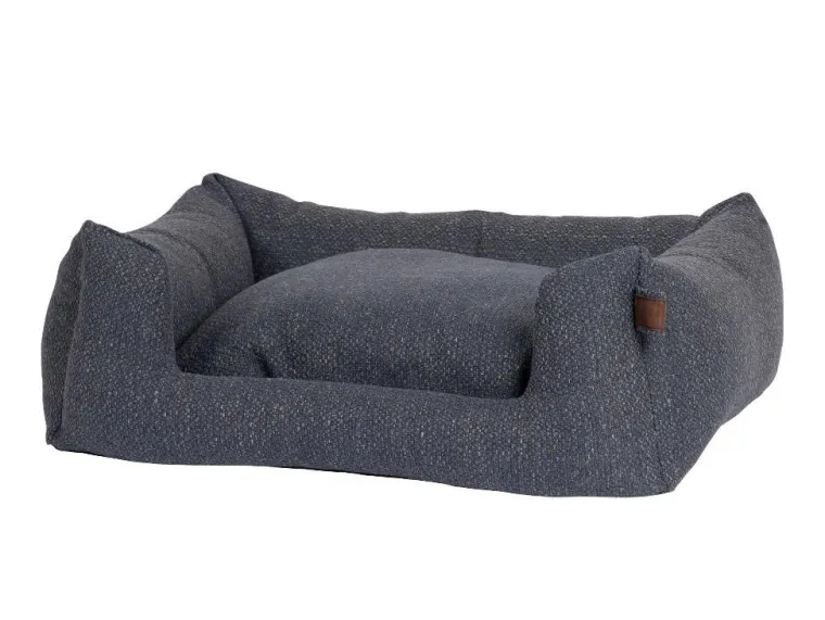 New FANTAIL Panier pour chien coloris bleu Eco Snooze Midnight Blue - 80 x 60 cm