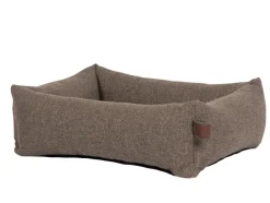 New FANTAIL Panier pour chien coloris beige Eco Snug Deep Taupe - 70 x 55 cm