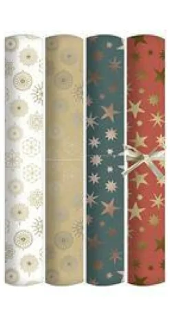 PICTURA Papier cadeau motif étoiles