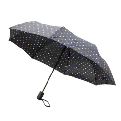 Discount INSTANT NATURE Parapluie lorient noir en acier et polyester
