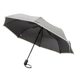 Best INSTANT NATURE Parapluie prague noir et beige en acier et polyester