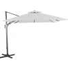 Sale PROLOISIRS Parasol déporté orientable et inclinable couleur écru - 3 x 3 m