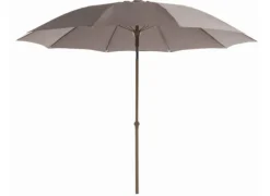 Outlet Parasol droit en aluminium et fibre - PROLOISIRS - Ø 270cm
