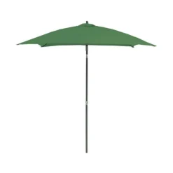 Discount PROLOISIRS Parasol en aluminium droit inclinable couleur amande - 2 x 2 m