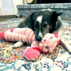 Hot KONG Peluche pour chien bunny coloris rose - 34 x 9 x 49,5 cm